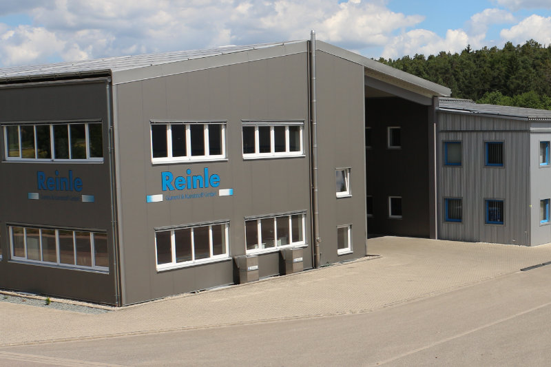 Firmengelände der Reinle Gummi & Kunststoff GmbH